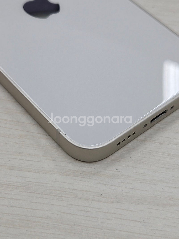 아이폰13미니 화이트색상 128용량 새상품컨디션 초S급 단말기 36만 판매합니다--5