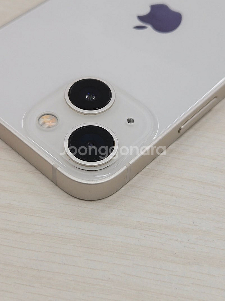 아이폰13미니 화이트색상 128용량 새상품컨디션 초S급 단말기 36만 판매합니다--6