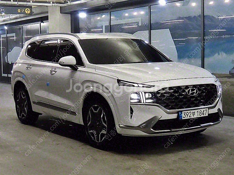 싼타페 중고 싼타페 더 뉴 싼타페 하이브리드 중고 가격 흰색 2022년식 1.6 2WD 캘리그래피 중고외제차 할부가...--0