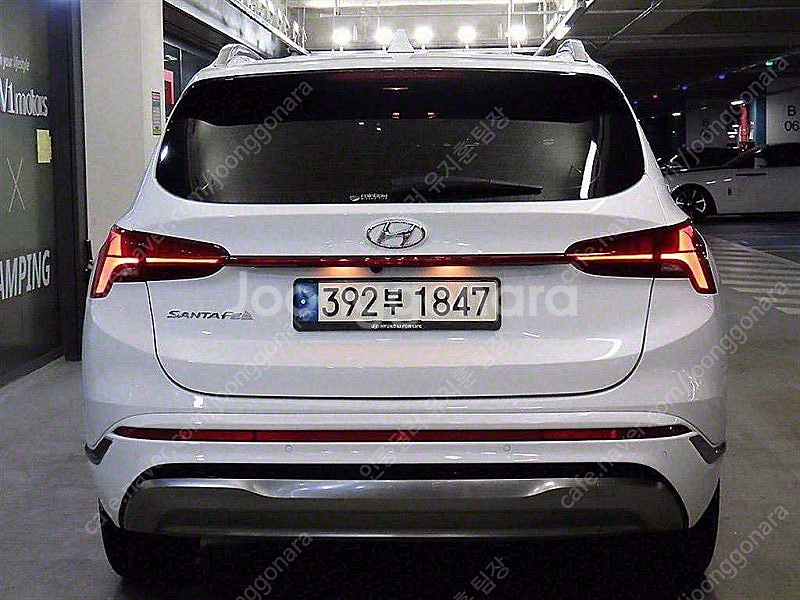 싼타페 중고 싼타페 더 뉴 싼타페 하이브리드 중고 가격 흰색 2022년식 1.6 2WD 캘리그래피 중고외제차 할부가...--5