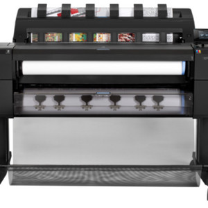 HP 디자인젯 T1530 A0 중고 플로터 /두롤 장착 가능/ 6색 플로터 A0 크기