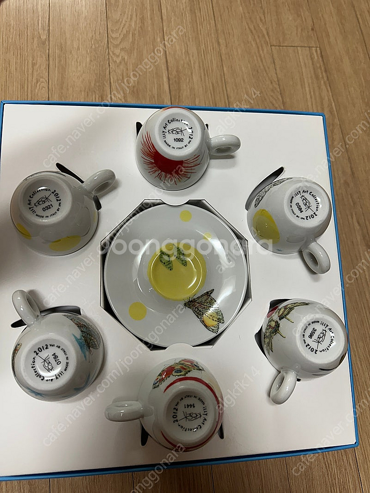 아트 컬렉션 일리 키키스미스 에스프레소 잔 세트 6PS...--7