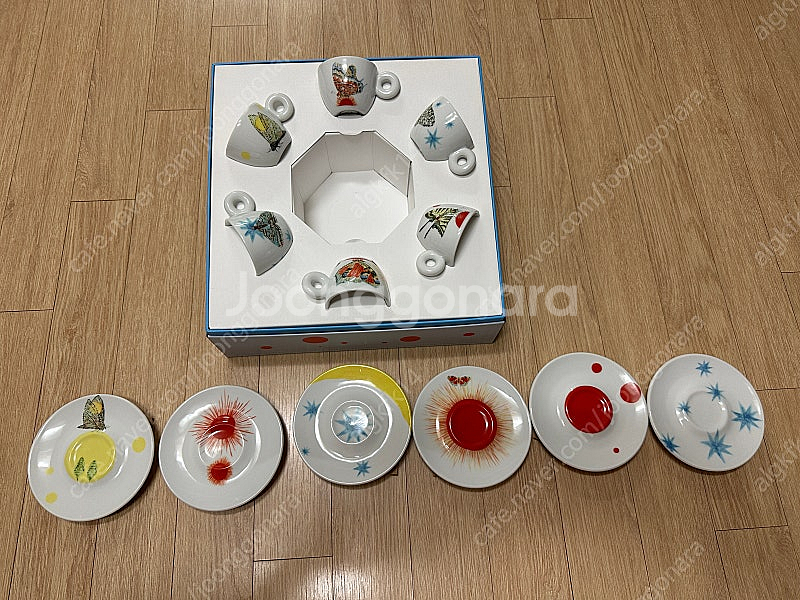 아트 컬렉션 일리 키키스미스 에스프레소 잔 세트 6PS...--8