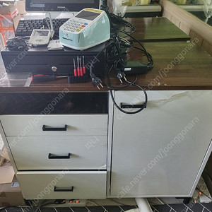 카페장 주방 수납장 매장 포스대 중고