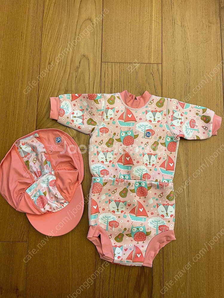 스플래쉬어바웃 해피내피 XXL 래쉬가드+모자세트--0