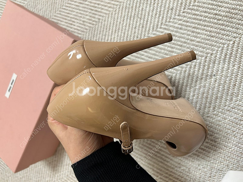 미우미우 정품 구두 36사이즈--7