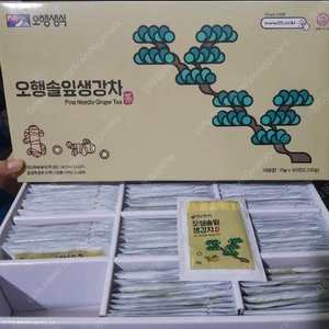오향솔잎생강차