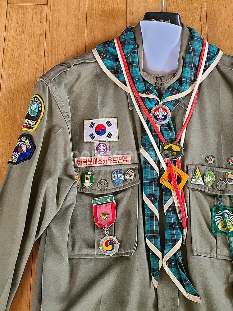 80년대 보이스카우트 단복--1