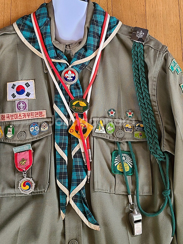 80년대 보이스카우트 단복--2