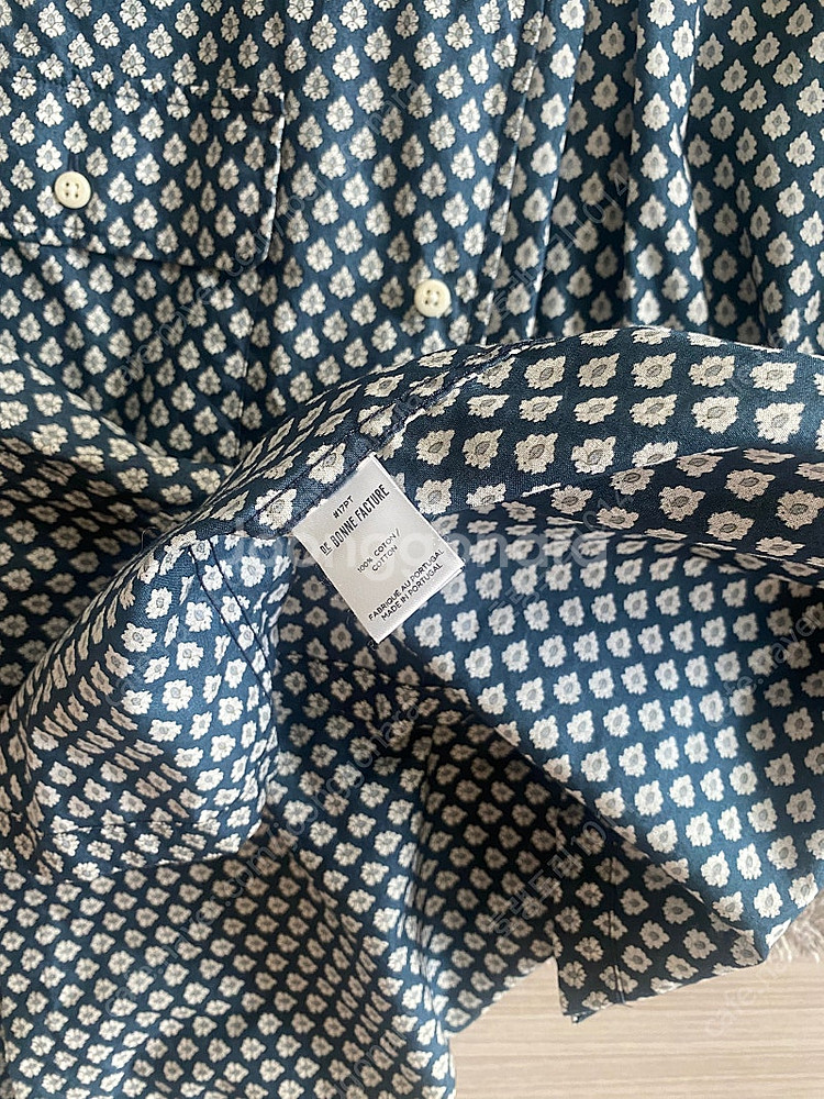 드본팩쳐 플라워 셔츠 L--2