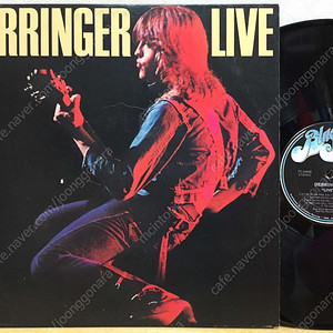 LP ; derringer - live 데린저 라이브 엘피 음반 70년대 락 rock