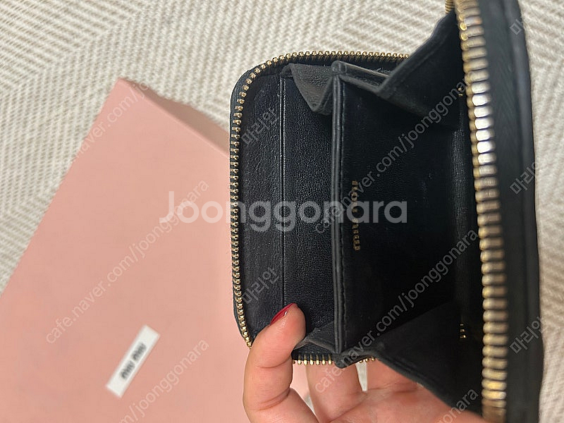 미우미우 지갑 (정품)--7