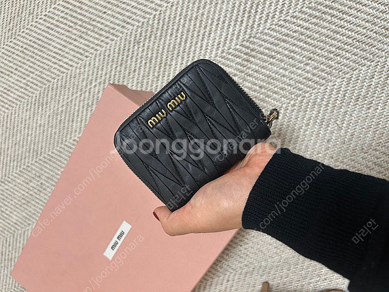 미우미우 지갑 (정품)--8