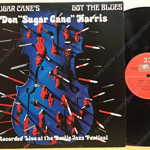 LP ; don "sugar cane" harris - sugar cane's got the blues 돈 슈가 케인 해리스 엘피 음반 blues rock
