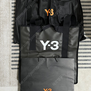 (새제품) Y3 요지야마모토 비치 토트백 PVC가방+파우치포함