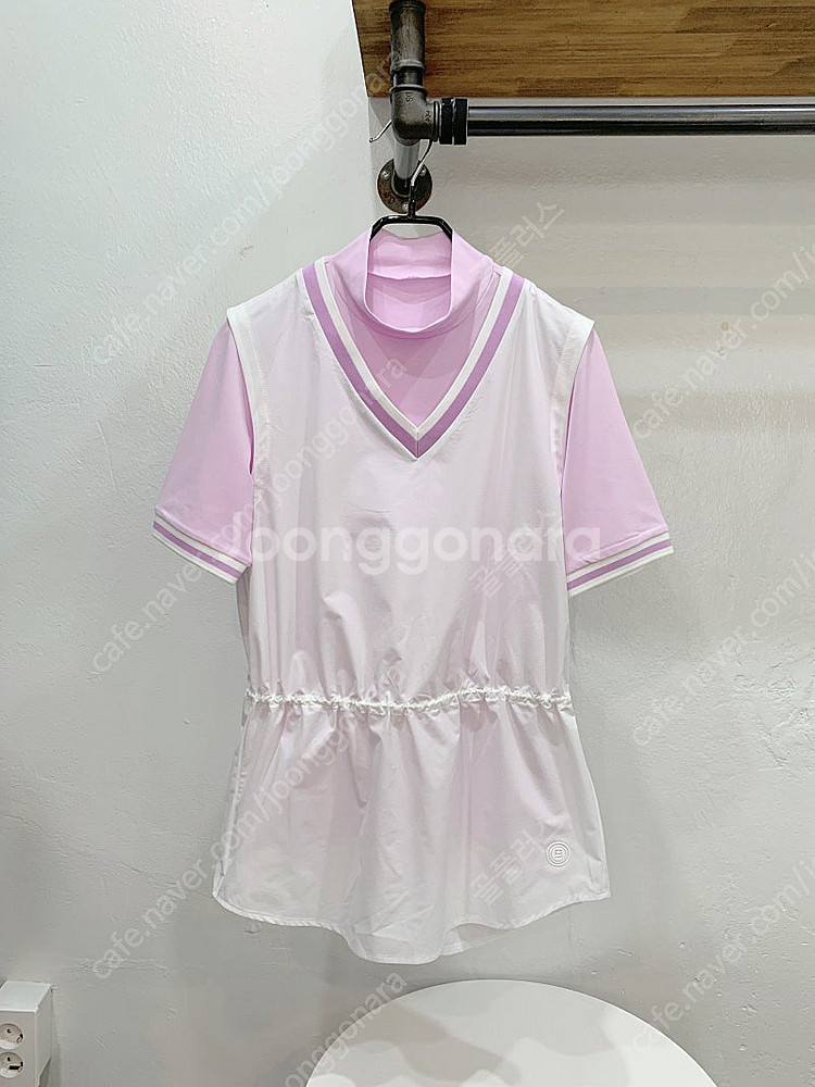 (77) 빈폴 바람막이 슬리브리스 조끼 +반팔 모크넥 ...--6