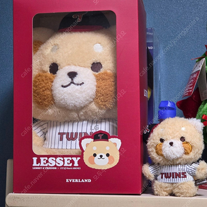 최강레시 인형 키링 세트 lg트윈스