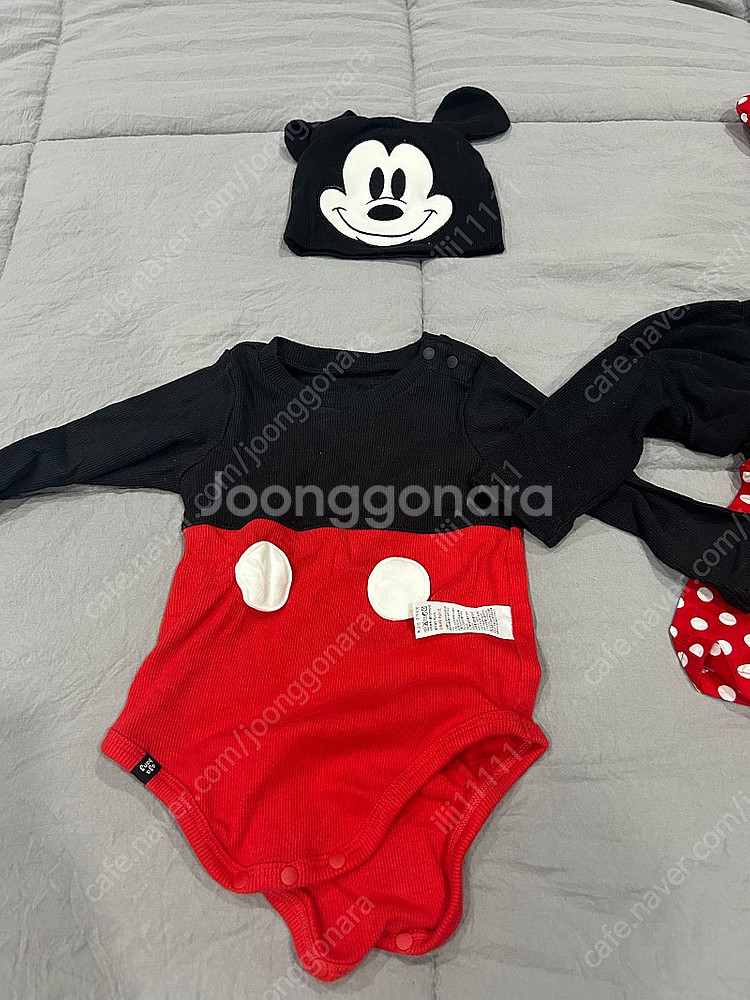 아가방 쌍둥이 미니마우스 미키마우스 세트 80--2