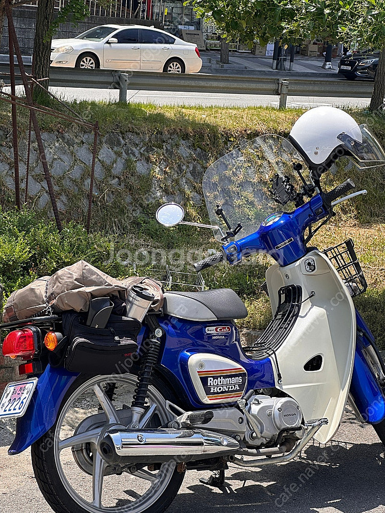 21년식 혼다 슈퍼커브 블루--1