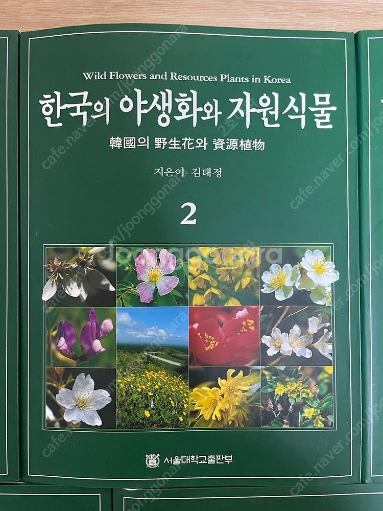 한국의 야생화와 자원식물(식물도감) 서울대학교출판--1