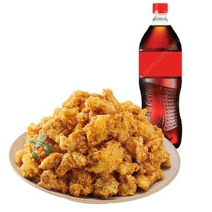 노랑통닭 팝니다. (레귤러/순살)후라이드치킨 + 콜라1.25 -> 1만4천원 )