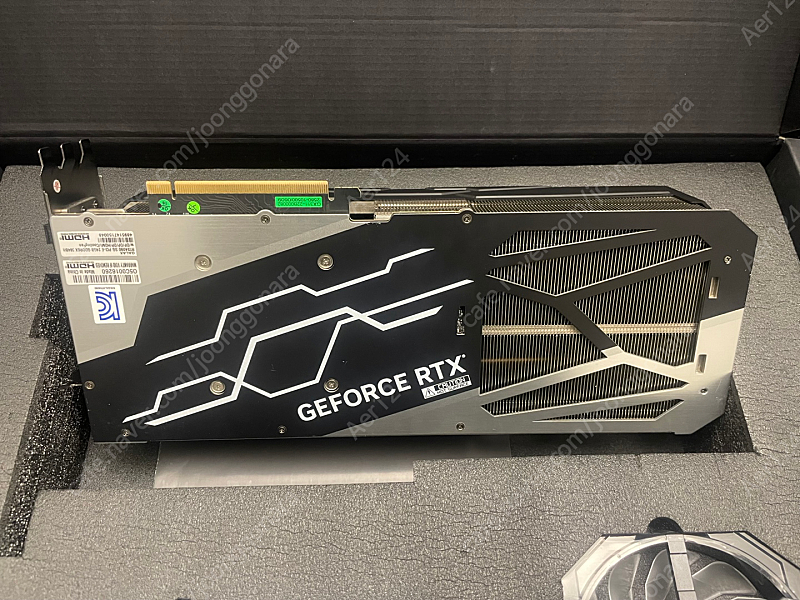 갤럭시 GALAX 지포스 RTX 4090 SG OC 팝니다.--4