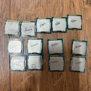 구형 cpu 13EA P7P55D 바이오스타 H61 택포