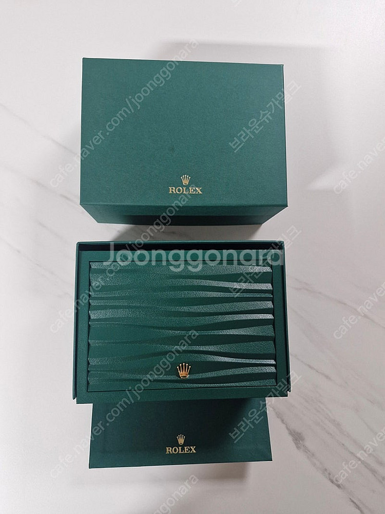 롤렉스 시계케이스 박스팝니다 (이물질 묻음 사제쿠션) ...--1