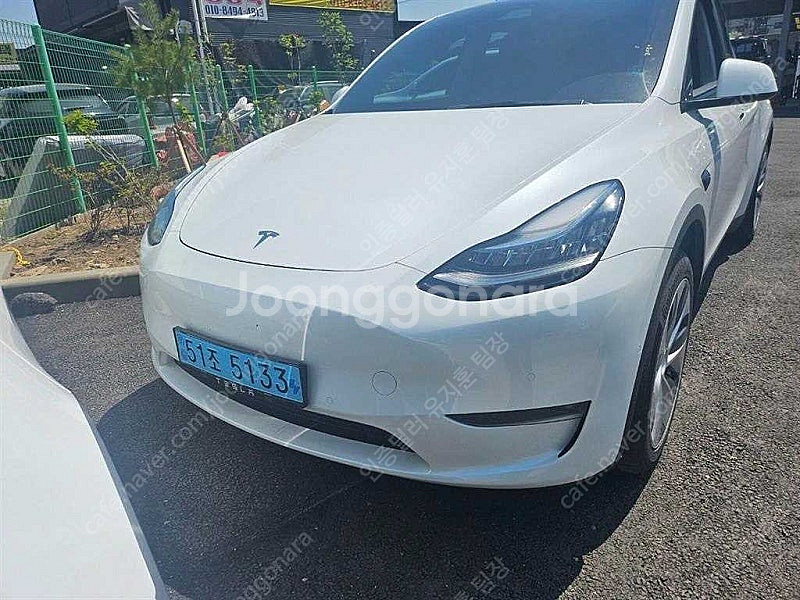 테슬라 모델 Y 중고 테슬라 중고 흰색 2021년식 4...--0