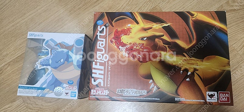 shf 포켓몬스터 리자몽+거북왕 일괄판매합니다--0