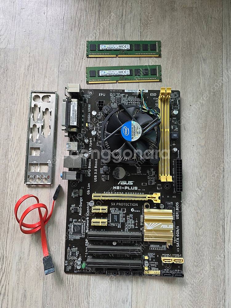 보드:ASUS H81-PLUS CPU: I3-4130 ...--0