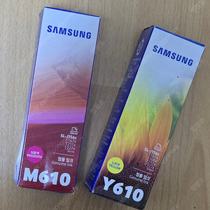 삼성 잉크 Y610, M610판매합니다.