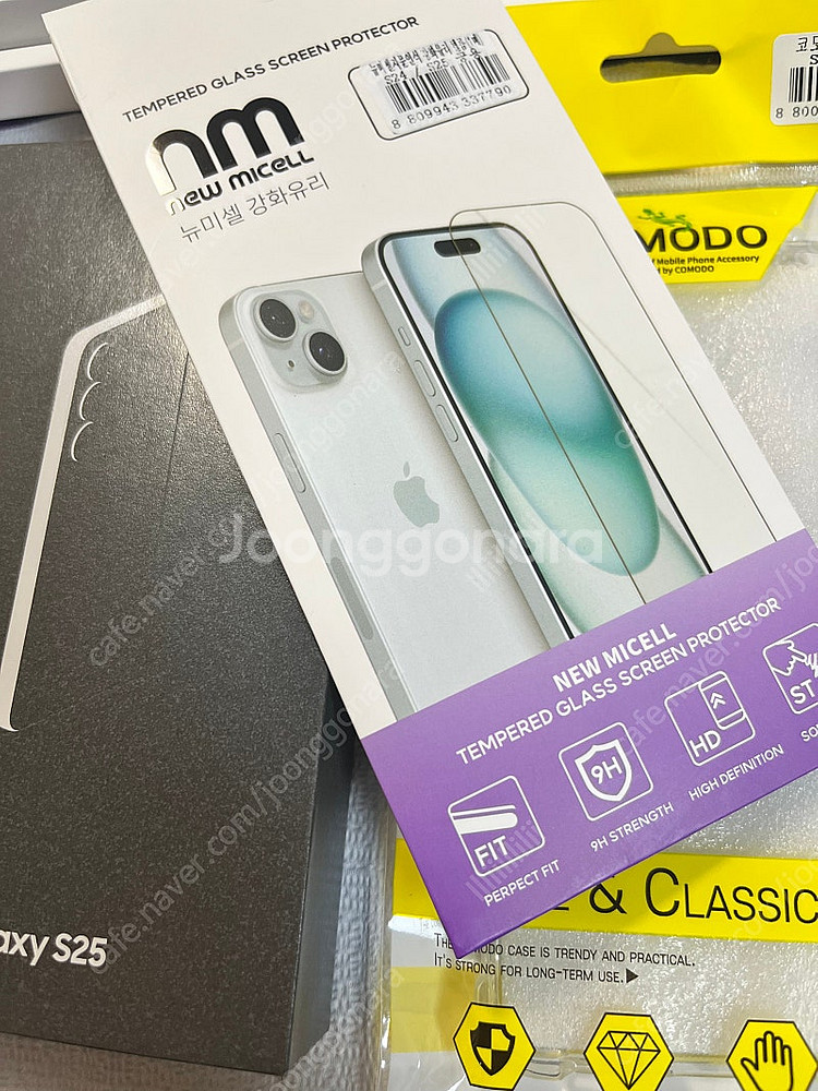 갤럭시s25 256GB 아이스블루 미개봉--0