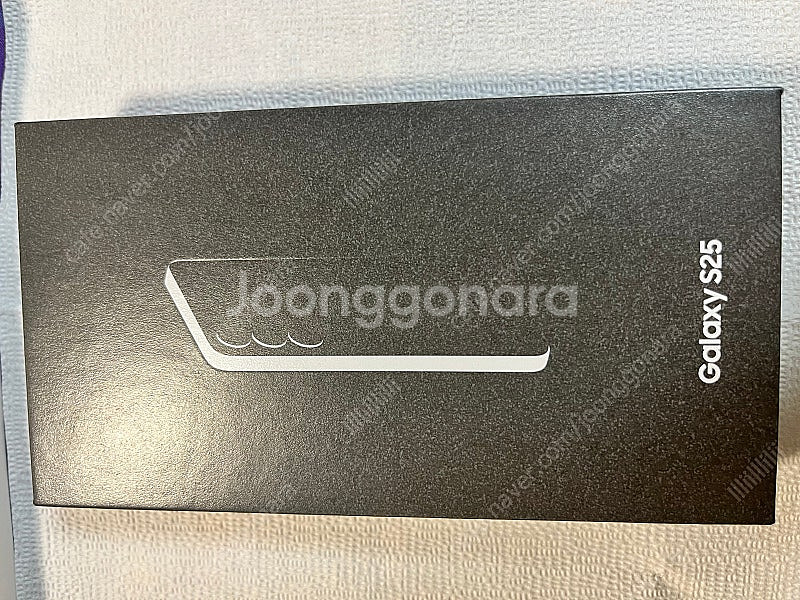 갤럭시s25 256GB 아이스블루 미개봉--1