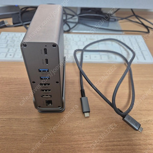 모비큐 15포트 USB C타입 멀티포트 도킹 스테이션 EM-150P
