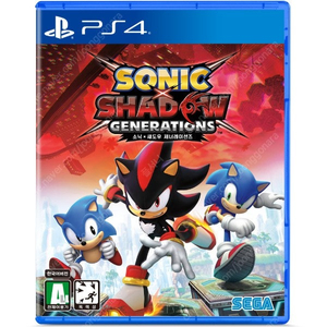 PS4 소닉 섀도우 제너레이션즈
