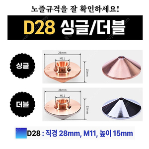 레이저노즐 판매합니다.