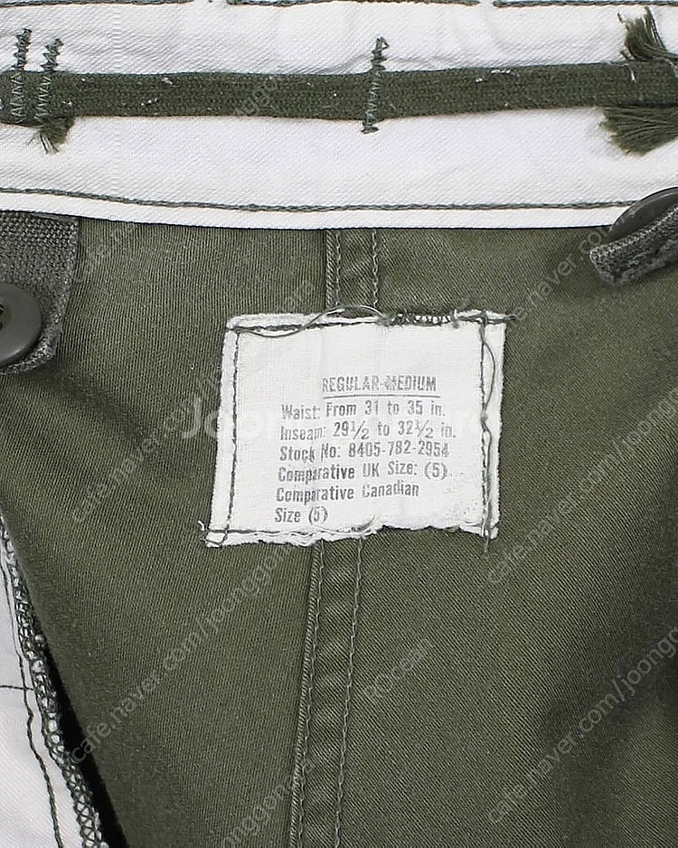 1967 US Army 미군 M-65 초기형 필드 팬츠 빈티지 밀리터리--3