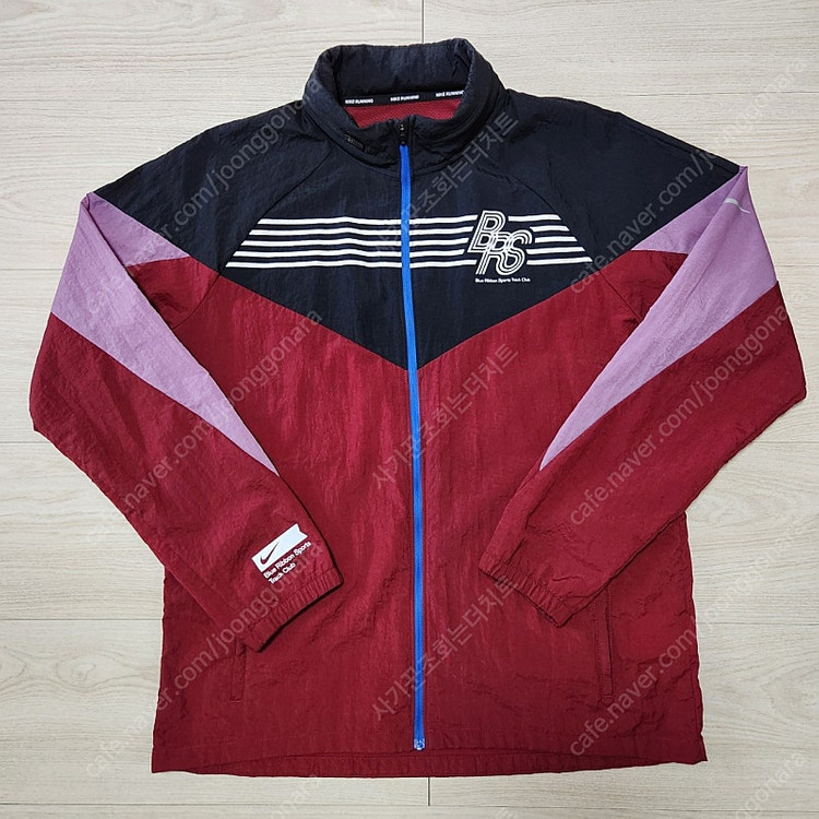 L 100 나이키 블루리본 스포츠 트랙 클럽 윈드러너 러닝 재킷--1