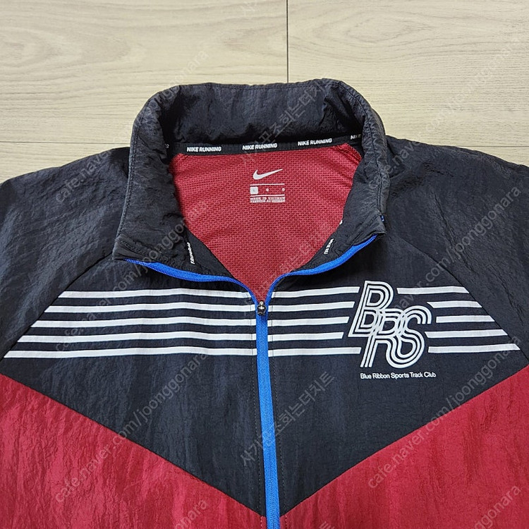 L 100 나이키 블루리본 스포츠 트랙 클럽 윈드러너 러닝 재킷--2