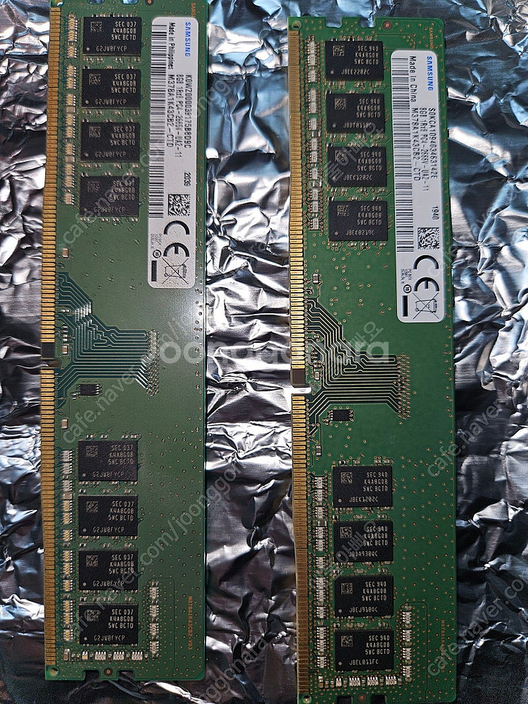 라이젠 3600, DDR4 8GB 두개 일괄 팝니다.--2