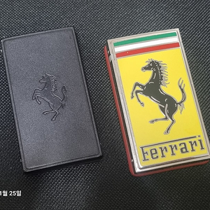 페라리 SF90, F8 트리뷰토, 458 이탈리아, 488 스파이더, 296 GTB, 포르토피노, 로마 차량키 스마트키 복사 제작 시 이니셜 각인 선택 가능