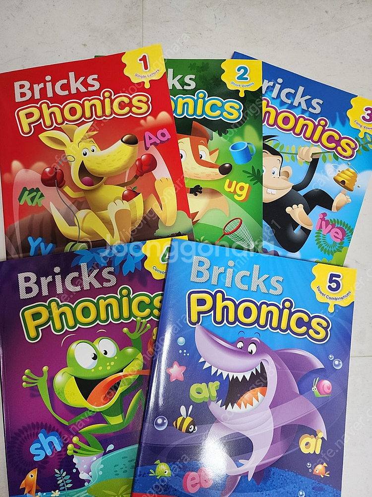 bricks phonics/브릭스 파닉스1~5(5권)--0
