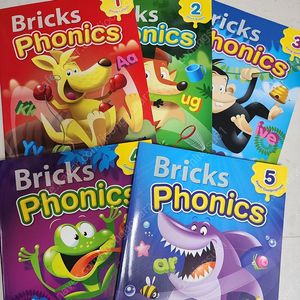 bricks phonics/브릭스 파닉스1~5(5권)