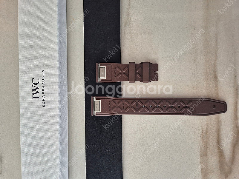 IWC 빅파일럿43 러버스트랩--1