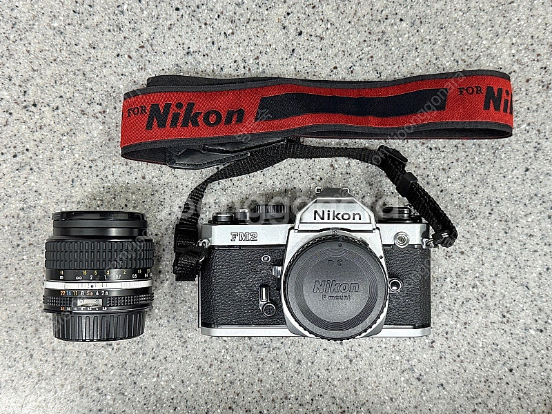 니콘 fm2 수동 필름카메라 + 35mm f2.8 수동...--1