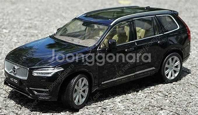 1:18 볼보 XC90 SUV 블랙 고급형 다이캐스트 ...--1