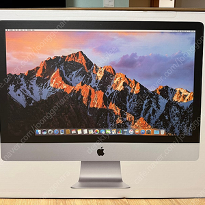 2017 아이맥 iMac 5K 27인치 i5 / 8GB RAM / 1TB HDD (박스/구성품 풀세트, 상태 최상급)