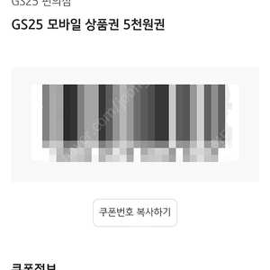 GS25 5천원권