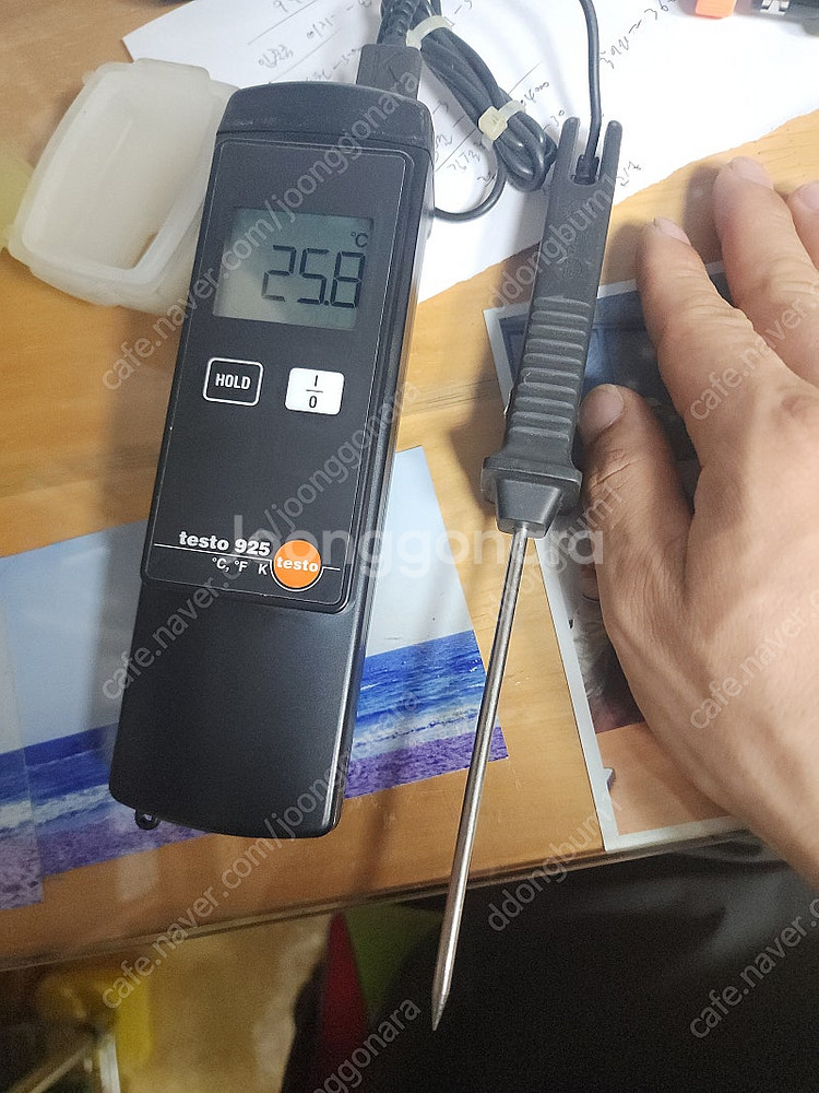 테스토 온도계 온도 측정기 고가제품 비접촉 온도계--0